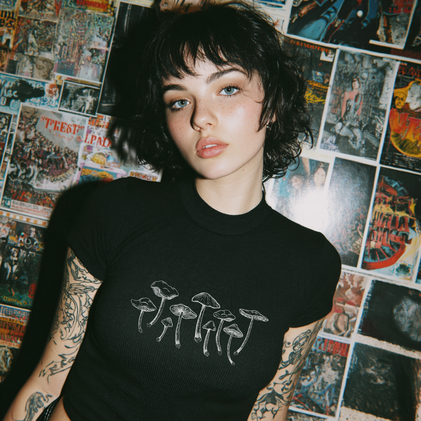 Mushroom Crop Top
