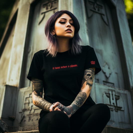 Elder Emo Embroidered Shirt