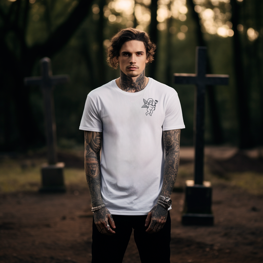 Cherub Embroidered Shirt