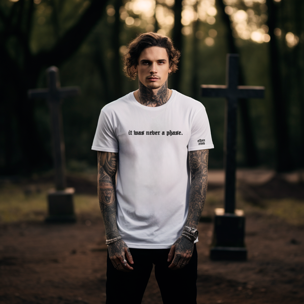 Elder Emo Embroidered Shirt
