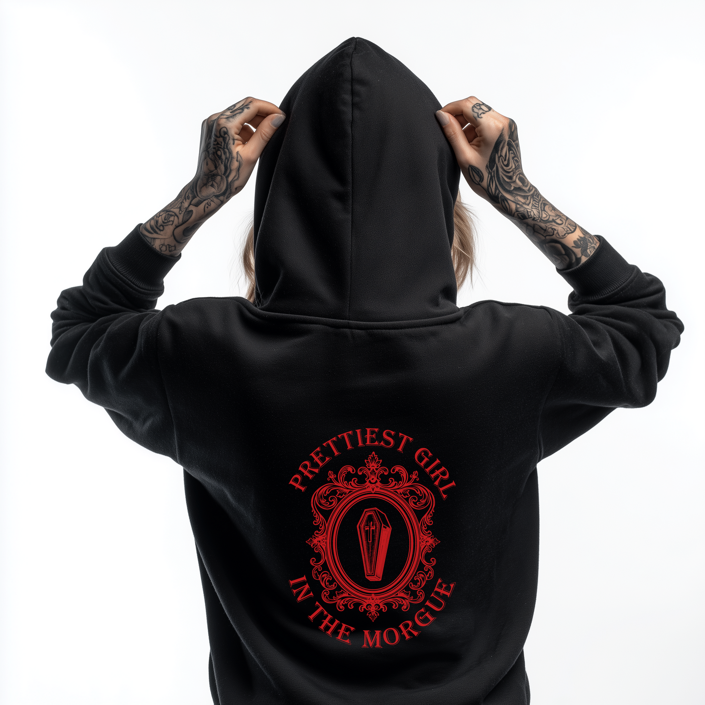 Prettiest Girl in the Morgue Hoodie
