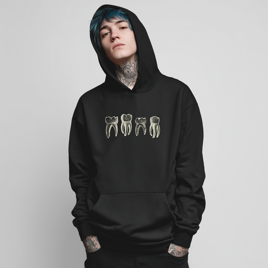 Vintage Teeth Hoodie