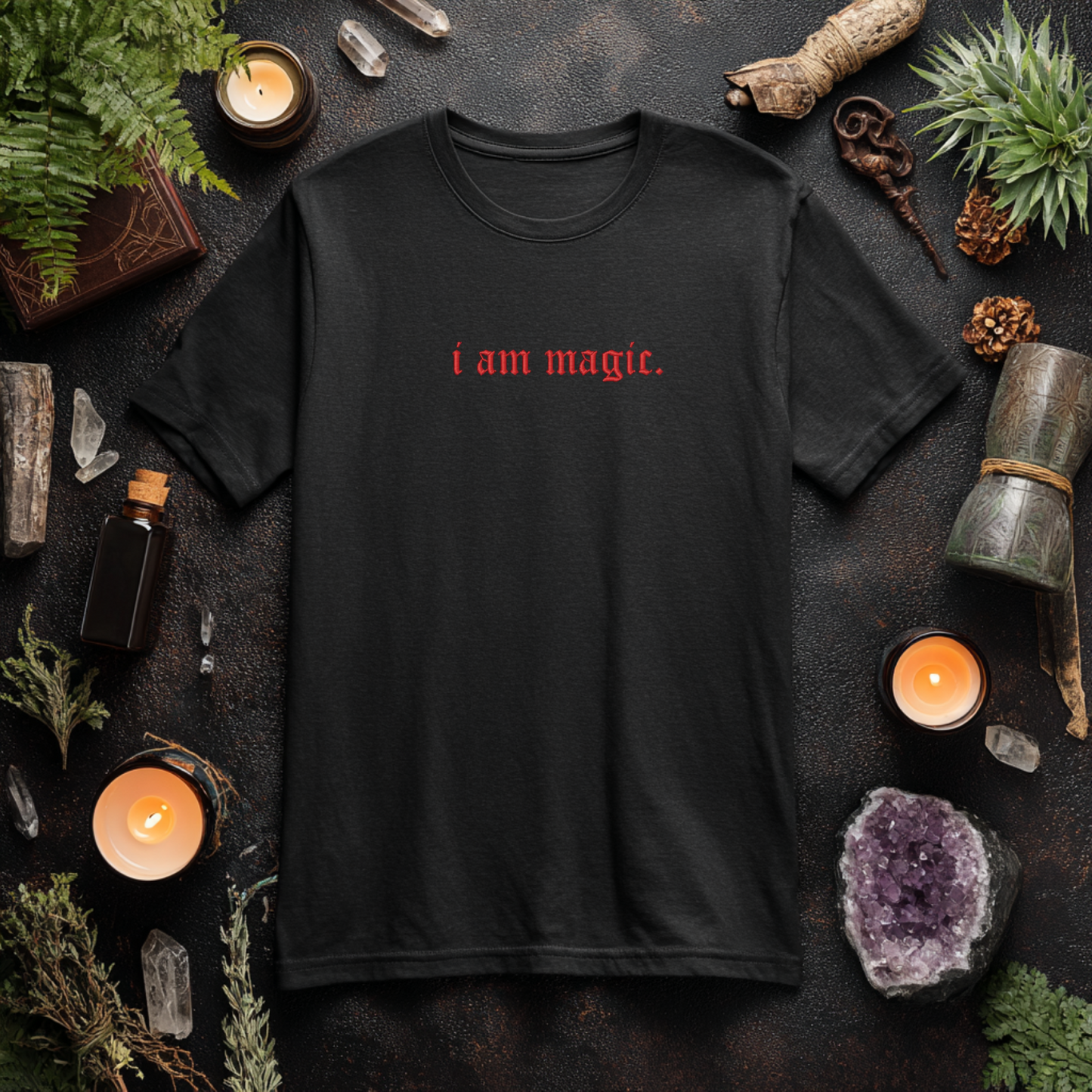 I Am Magic Embroidered Shirt