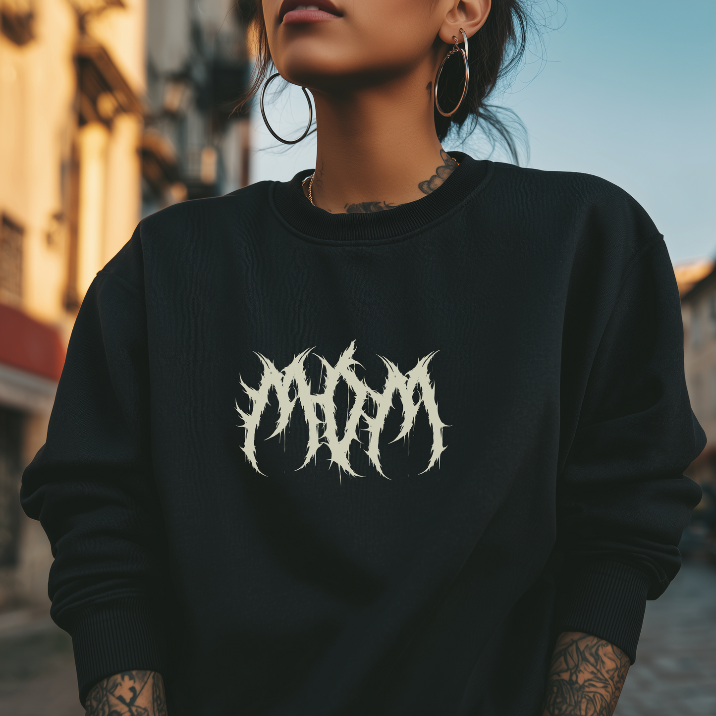 Mom & Dad Metal Sweater