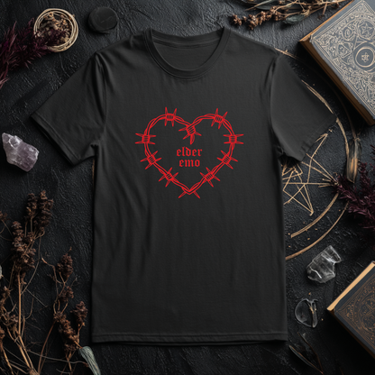 Barbed Wire Elder Emo Shirt