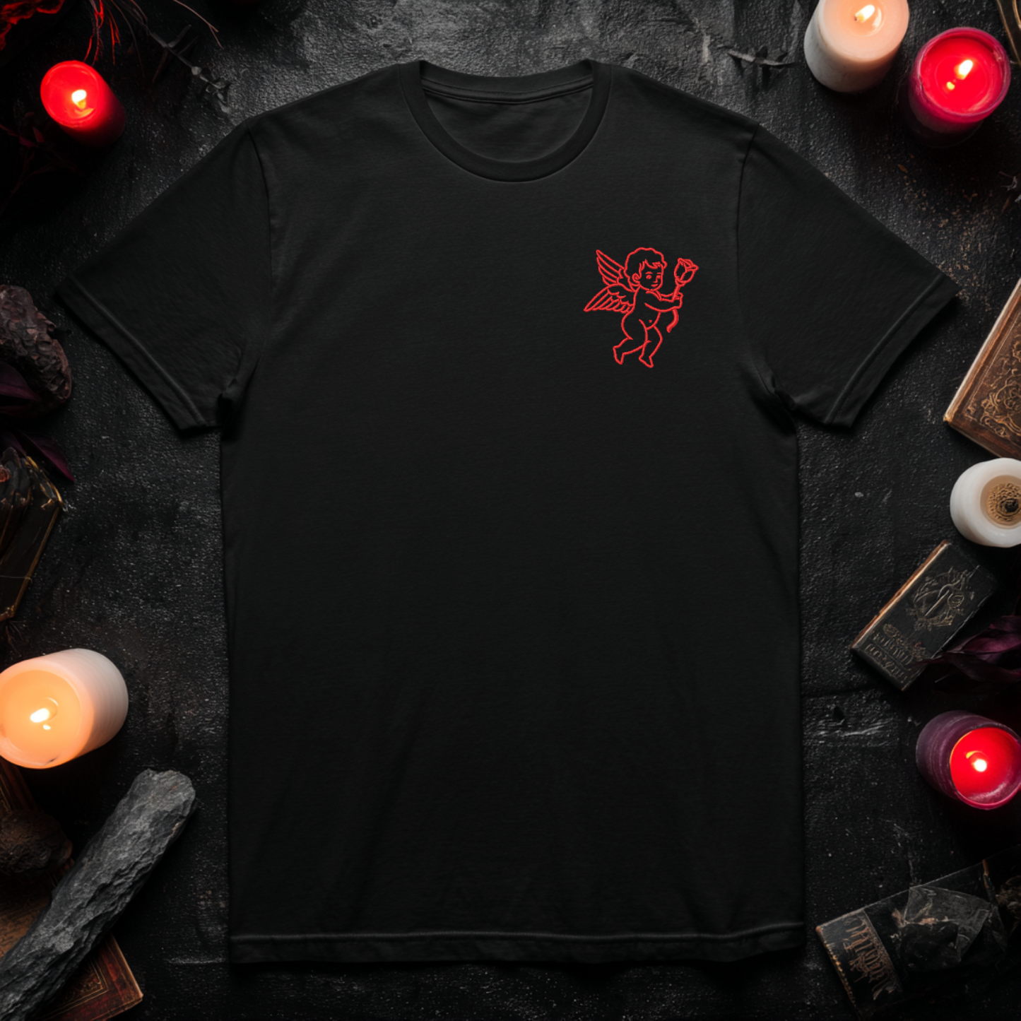 Cherub Embroidered Shirt