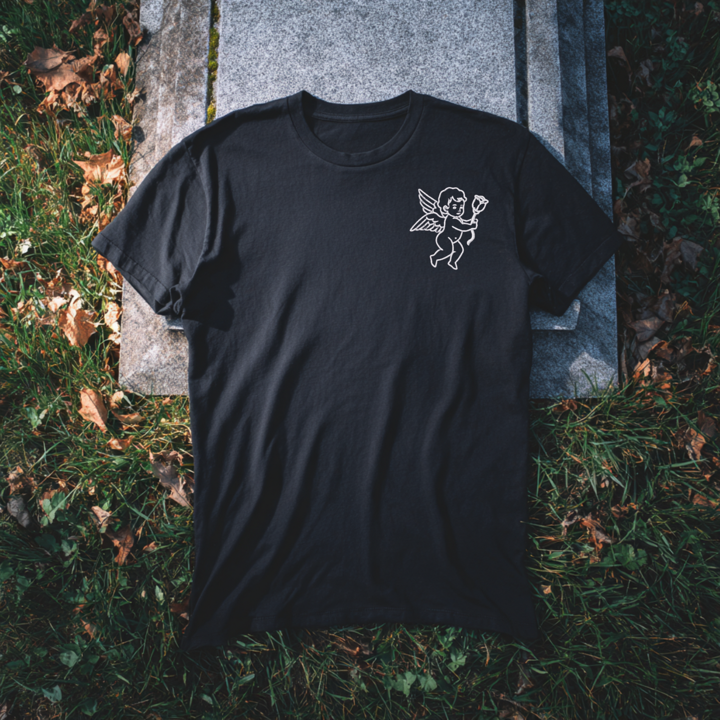 Cherub Embroidered Shirt
