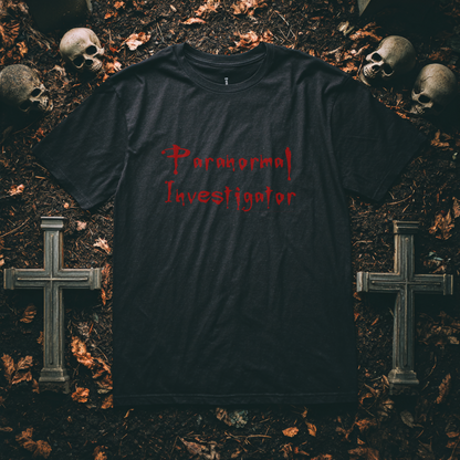 Paranormal Investigator Shirt