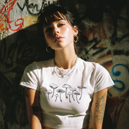 Mushroom Crop Top