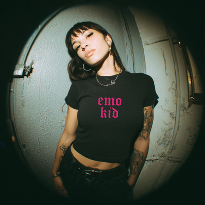 Emo Kid Crop Top