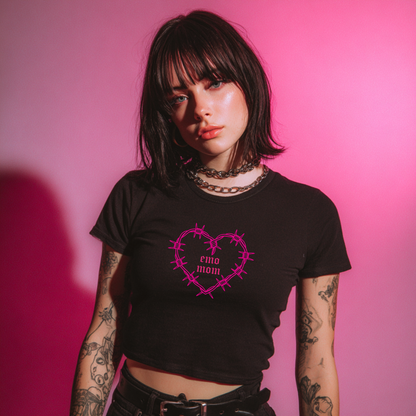 Emo Mom Crop Top