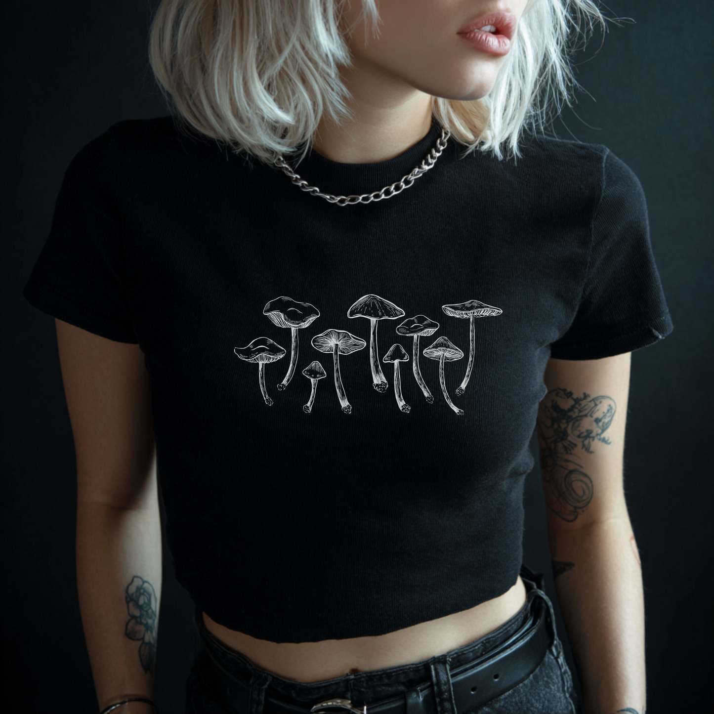Mushroom Crop Top
