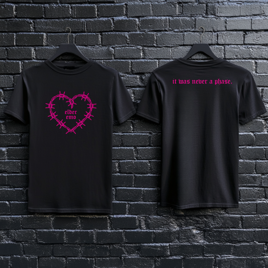 Barbed Wire Elder Emo Shirt
