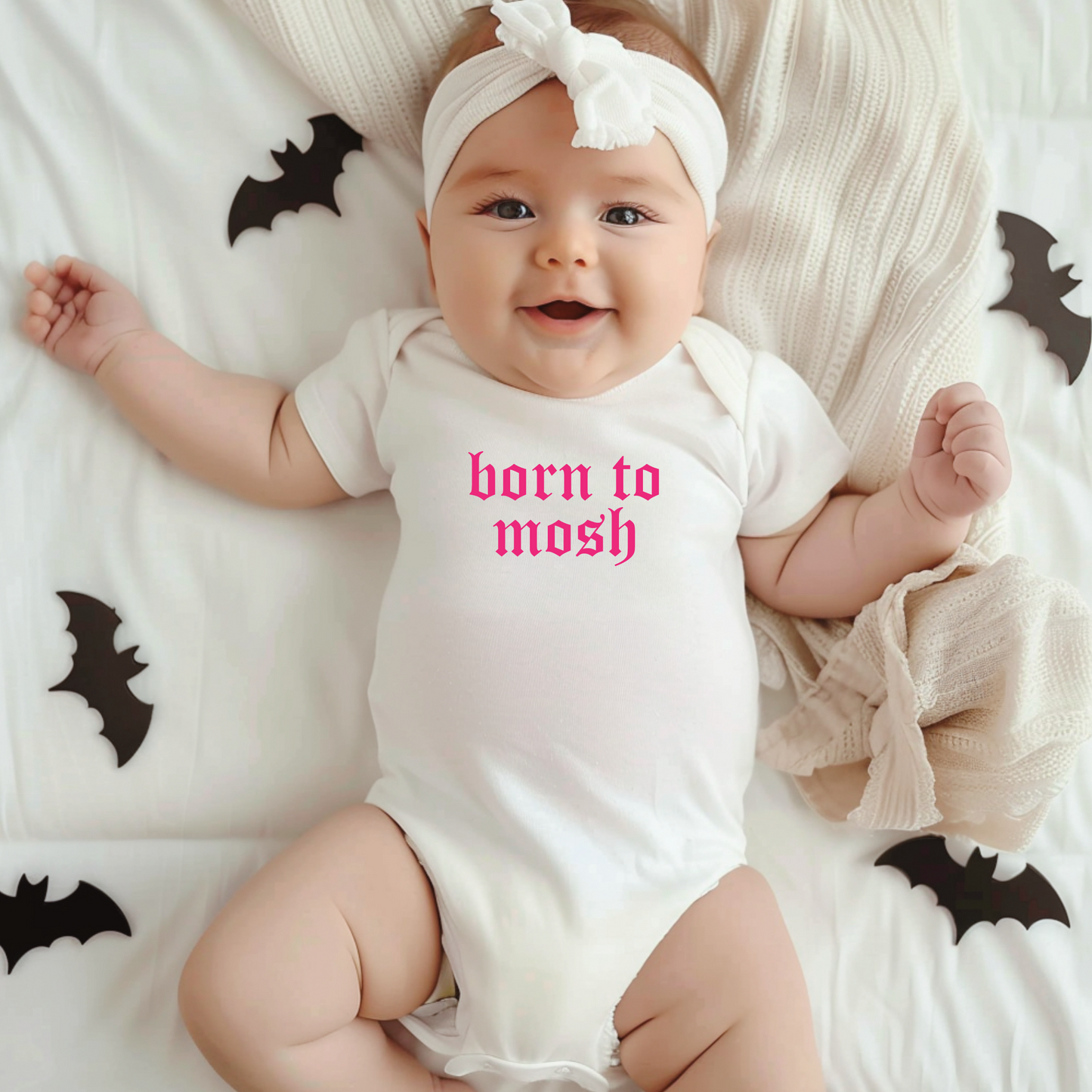 Born to Mosh Onesie