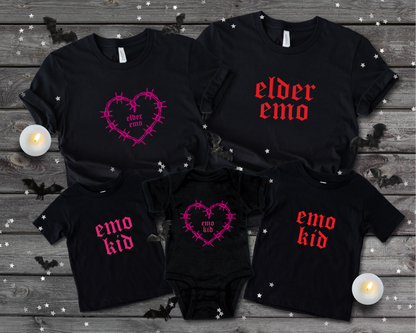 Barbed Wire Elder Emo Shirt